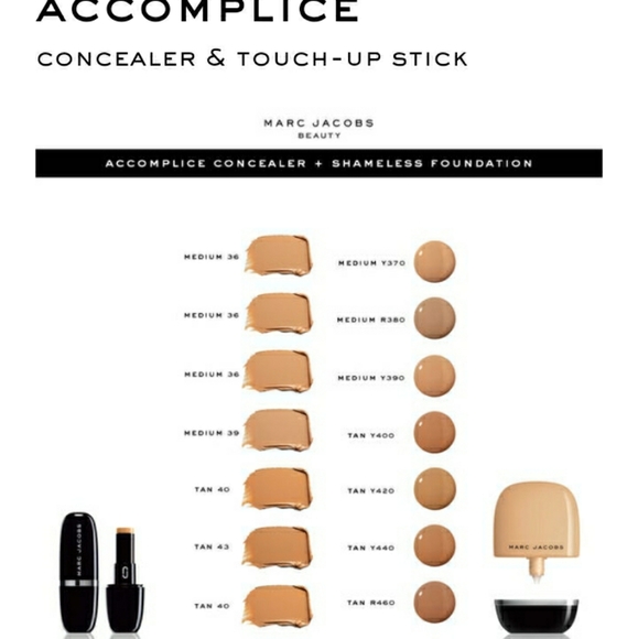 marc jacobs accomplice concealer tan 40